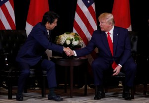Trump anunció la primera etapa de un acuerdo comercial con Japón