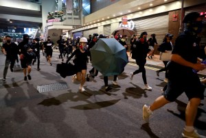 Enfrentamientos en Hong Kong durante el quinto aniversario del “Movimiento de los paraguas”