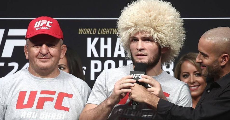 Putin se reunió con el campeón ruso de peso ligero de la UFC, Khabib Nurmagomedov