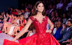 Claudymar Oropeza, la venezolana que se robó las miradas en el RD Fashion Week