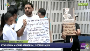 Trabajadores del JM de Los Ríos protestan y exigen a Maduro mejoras salariales #6Sep