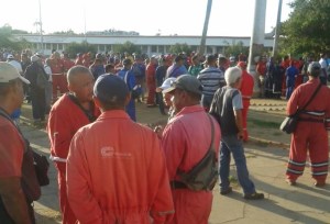 Trabajadores de Pdvsa Amuay protestan  por malas condiciones laborales #10Sep (Fotos)