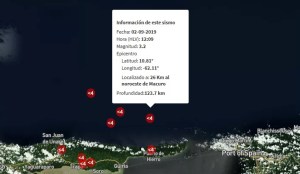 Sismo de magnitud 3.2 en Macuro