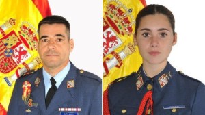 Dos muertos al precipitarse al mar un avión del ejército del aire español