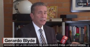 Gerardo Blyde: Maduro inventó una mesa paralela