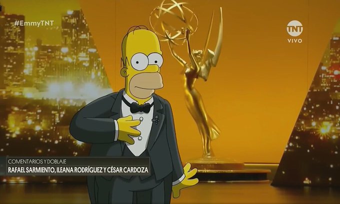 Homero Simpson… casi anima los últimos Emmys de “Juego de Tronos”
