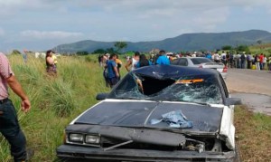 Fallecen tres personas por arrollamiento en el estado Bolívar