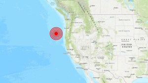 Un sismo de 5,9 sacude la costa oeste de EEUU