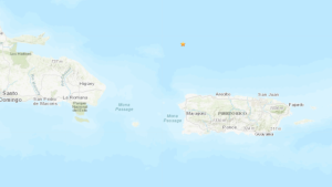 Sismo sacude la costa de Puerto Rico