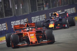 Sebastian Vettel se apoderó de la GP de Singapur de Fórmula Uno