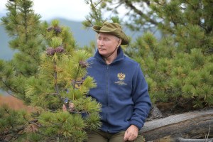 Putin disfruta de unas vacaciones en la taiga siberiana (Fotos)