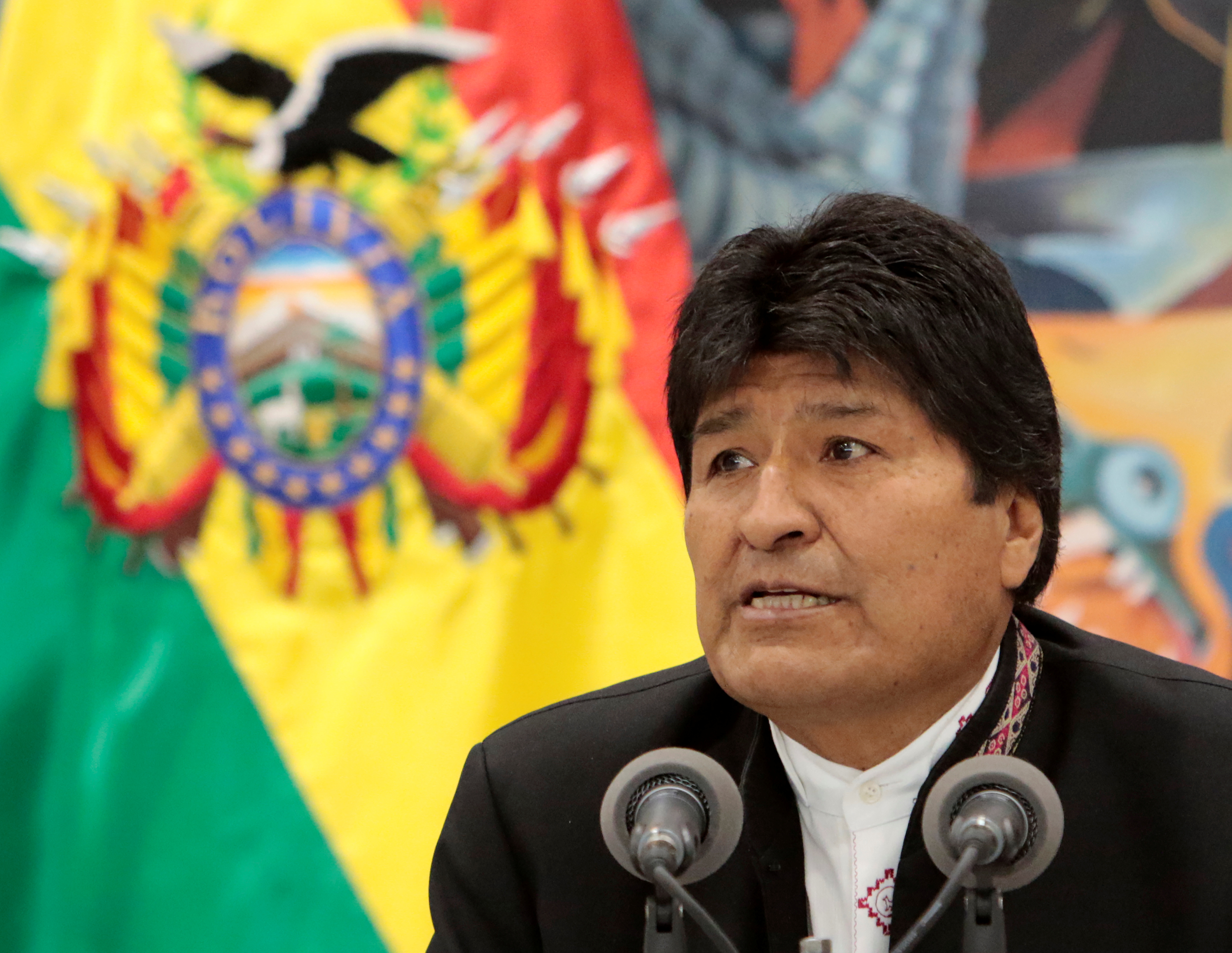 Evo Morales llama a la concertación y diálogo mientras se realiza auditoria a elecciones consideradas fraudulentas