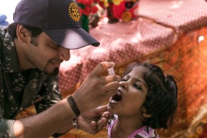 Rotary celebra histórico avance hacia un mundo libre de polio