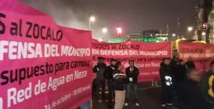Guardias lanzan espray lacrimógeno a alcaldes que pedían audiencia con López Obrador