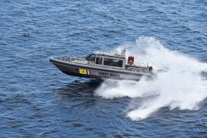EN FOTOS: Guardia Costera del Caribe incautó en Curazao bote con bultos de drogas proveniente de Venezuela