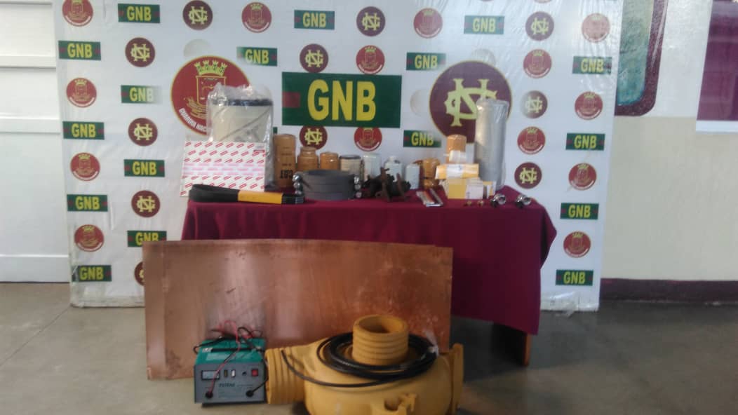 GNB reaprehendió a ciudadano con equipos de minería ilegal en el estado Bolívar
