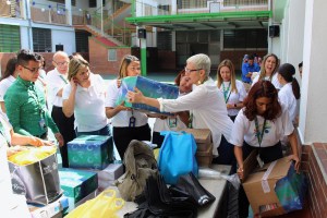 Voluntariado Banesco se solidarizó con escuela Avec