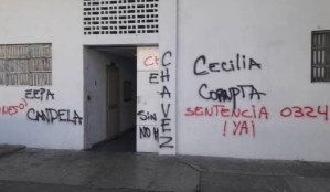 Grupos irregulares atacaron espacios de la Escuela de Derecho de la UCV #21Oct (Fotos)