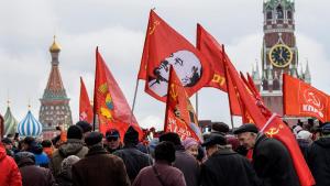 La URSS, las siglas del nuevo partido de centroizquierda en Rusia