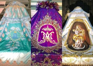 La Virgen de Chiquinquirá lucirá tres nuevos trajes este año (fotos)