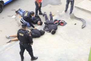 Desmantelan banda de venezolanos que intentó asaltar un banco con armas de guerra en Perú (Video)