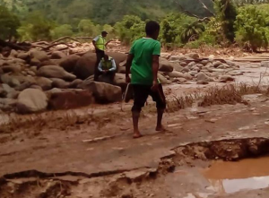 Seis niños y un adulto desaparecidos luego de fuertes lluvias en la Sierra de Perijá