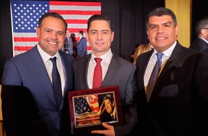 Vecchio recibió premio Ronald Reagan del Partido Republicano de EEUU por su lucha por la libertad de Venezuela