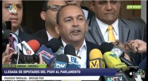Francisco Torrealba reconoce que la oposición es mayoría en la AN (Videos)