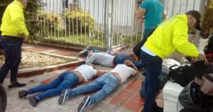 EN VIDEO: Capturan en flagrancia a cuatro robacasas venezolanos en Barranquilla