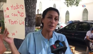 Trabajadora de la salud teme rendirse y dejar su trabajo ante la crisis chavista (Video)