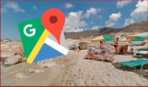 ¡Nadie se salva de Google Maps! Captaron a una mujer tomando sol con una sugerente pose (CAPTURAS)