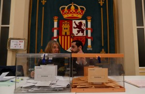 Participación electoral en España baja 3,56 puntos