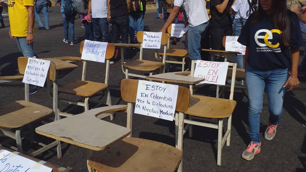Universitarios zulianos protestaron en su día y piden a los venezolanos retomar las calles