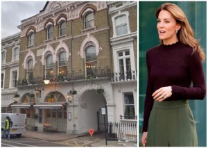 Kate Middleton se coló a un bar para una fiesta por una entrada secreta hecha para Harry