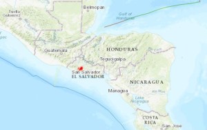 Sismo de magnitud 3,9 causa alarma en El Salvador