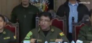 Policía de Bolivia cumplirá solicitud de la Fiscalía de procesar a los responsables del fraude