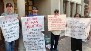 Colombianos en Miami se unieron a paro convocado por la izquierda