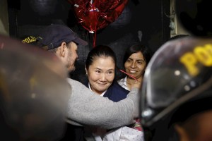 Keiko Fujimori salió de la cárcel