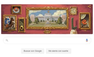 Google celebra los 200 años del Museo del Prado con este doodle (FOTO)