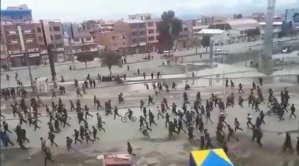 “Guerra civil”, el grito de la horda a favor de Evo Morales en las calles de La Paz (VIDEOS)