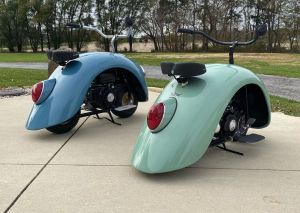 ¡Cool! Crean una original moto tipo de escarabajo de Volkswagen (fotos)