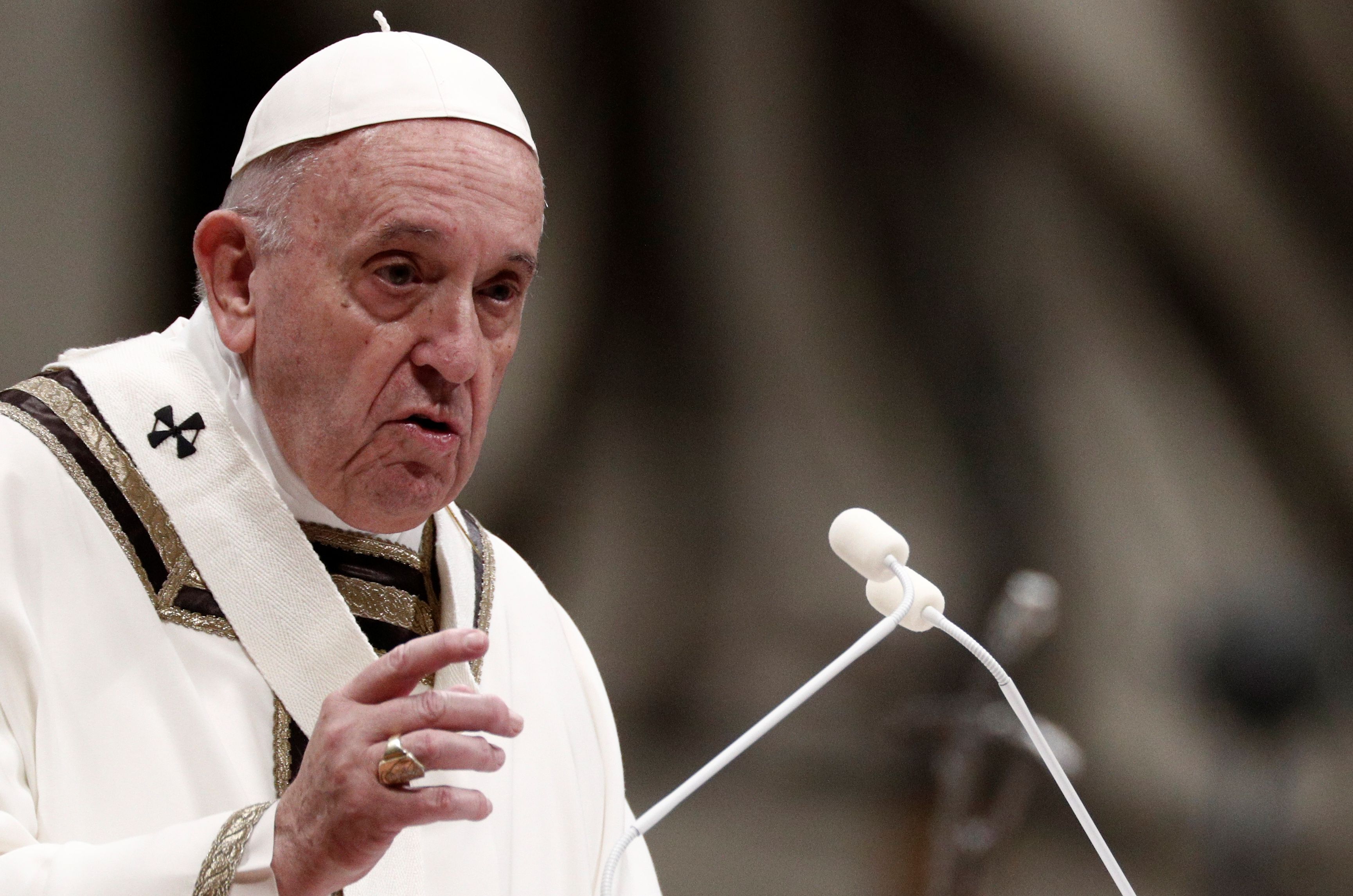 El papa Francisco promueve el amor en la Misa del Gallo