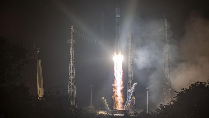Despegó un cohete ruso con tres tripulantes a bordo hacia la Estación Espacial Internacional