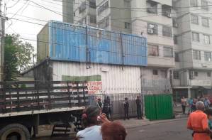 Denuncian desalojo arbitrario de un galpón en Barquisimeto (fotos)