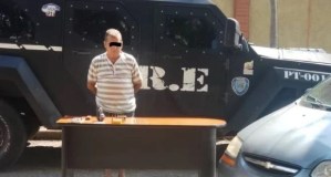 Detienen en Maracaibo a sexagenario que llevaba una granada y municiones en un carro