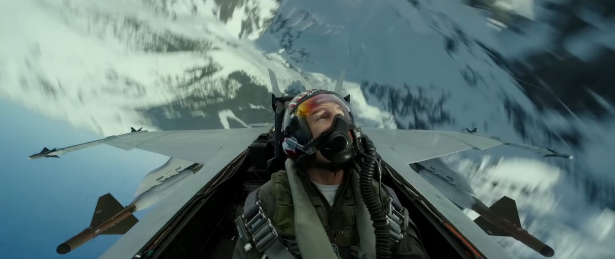 Vómitos y desmayos… “Top Gun: Maverick” fue grabada en aviones cazas reales