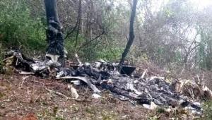 Captan el lugar exacto dónde cayó la avioneta siniestrada en Charallave (FOTOS)