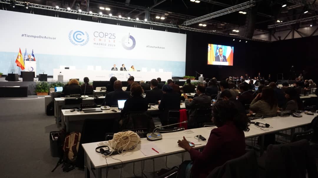 Arreaza le habla a pocos países en la Cumbre del Cambio Climático en España (Video)
