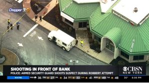 Otro tiroteo en Nueva Jersey: ladrón resultó herido en Bank of America