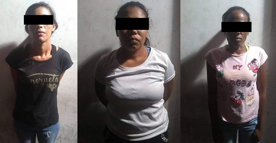Tres mujeres fueron detenidas por el hurto de ropa y accesorios en una tienda del Sambil